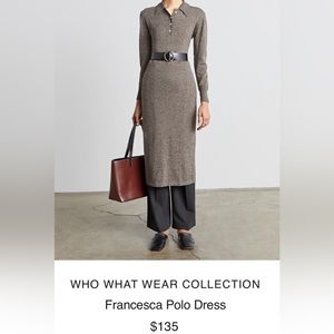 Who What Wear Francesca Polo Dress